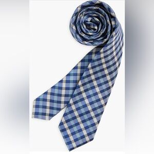 Nordstrom Boys Palo Alto Check Silk Blend Tie